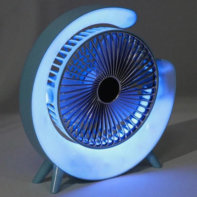 Вентилятор з LED підсвічуванням 20 см (23457191002_388) - фото 4 Вентилятор з LED підсвічуванням 20 см (23457191002_388) - фото 4