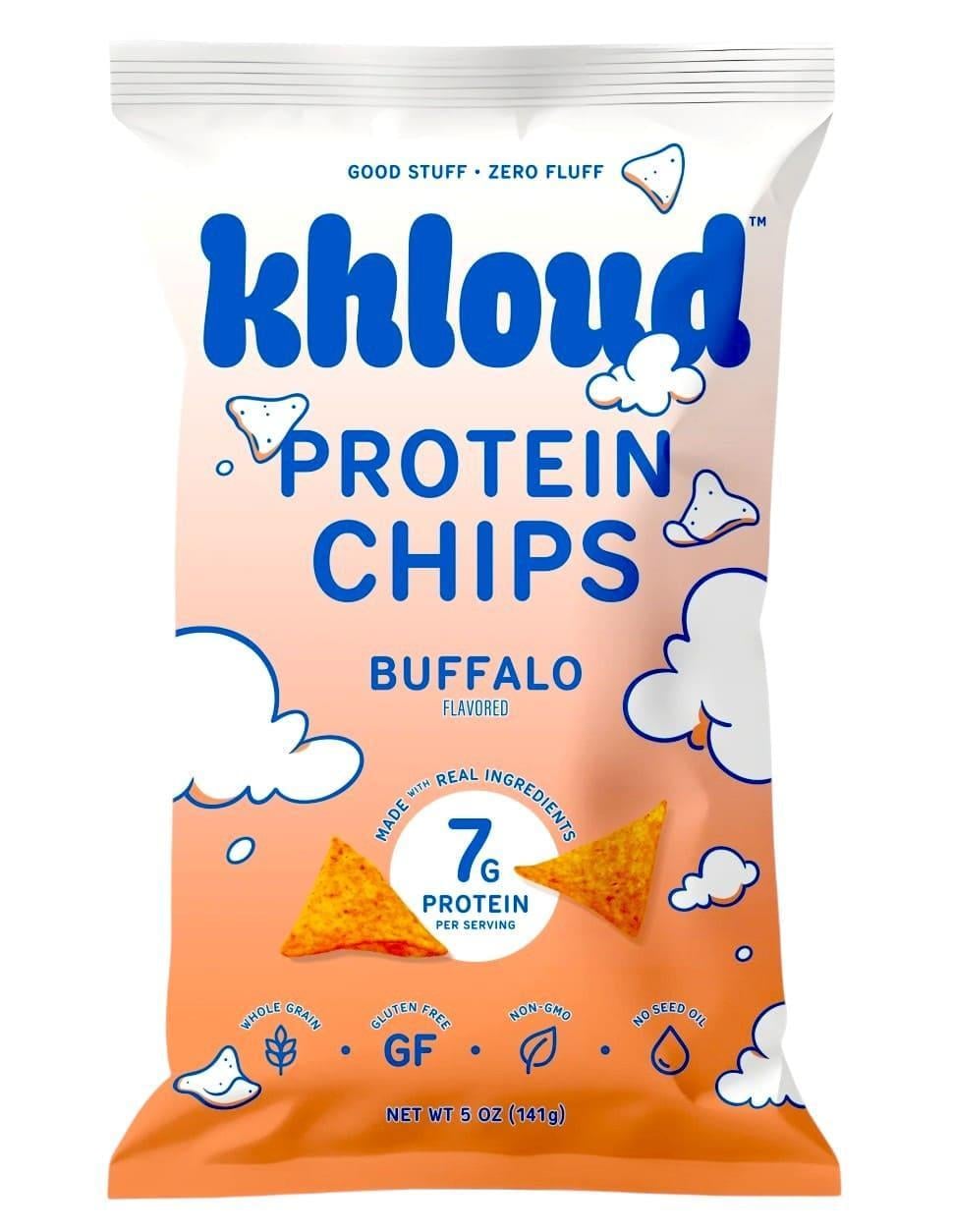 Чипсы протеиновые Khloud Buffalo Protein Tortilla Chips 141 г (3170917755) Чипсы протеиновые Khloud Buffalo Protein Tortilla Chips 141 г (3170917755)