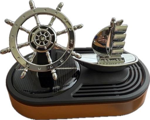 Ароматизатор в автомобіль Корабель К2 на сонячній батареї (Е051459) - фото 4