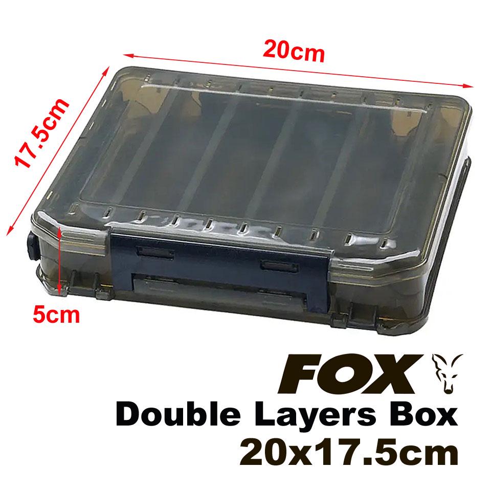 Коробка Fox Double Layers Box, 20х17.5х5 см 256 г Dark Grey (11566122 ) - фото 2