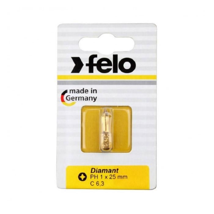 Біта Felo PH1х25 мм Diamant 1/4" С 6,3 Вox 02201086 (14251)