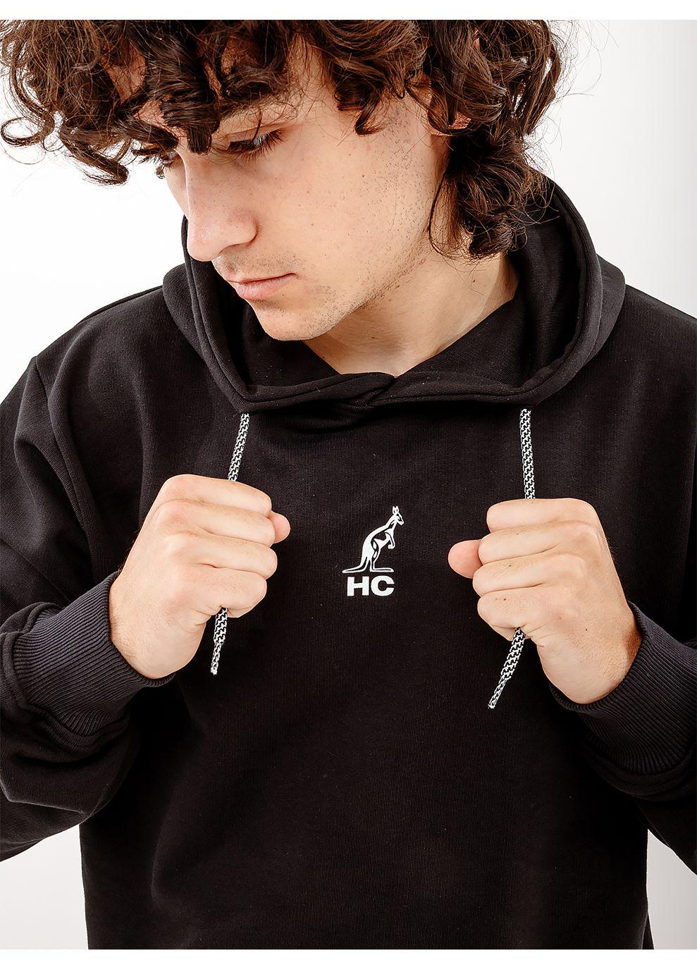 Худи мужское Australian PUNCH HOODIE FLEECE S Черный (7dHCUFE0062-003 S) - фото 3