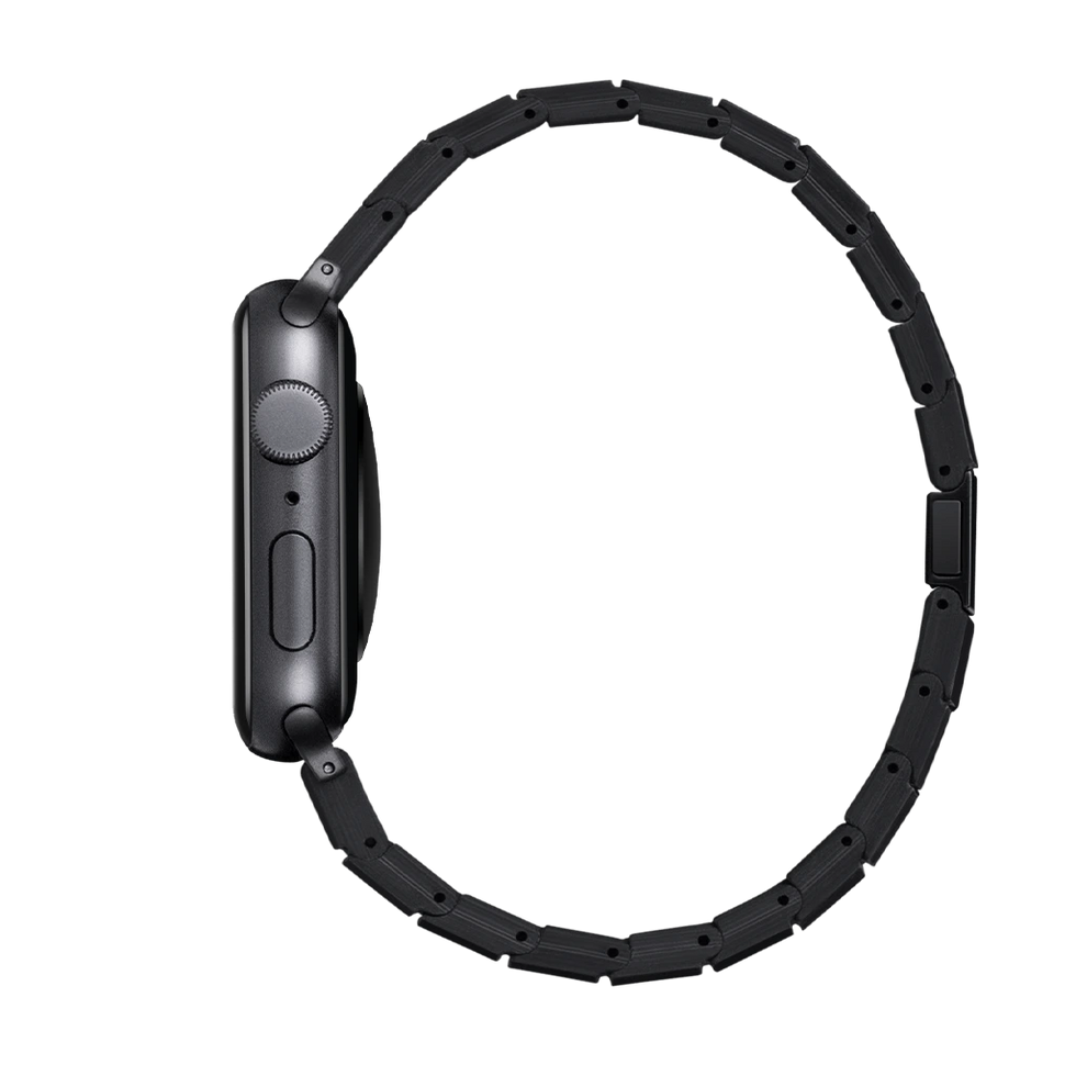 Ремінець для годинника Pitaka Modern Carbon Fiber Black/Grey для Apple Watch 45/44/42 мм (AWB1003) - фото 2 Ремінець для годинника Pitaka Modern Carbon Fiber Black/Grey для Apple Watch 45/44/42 мм (AWB1003) - фото 2