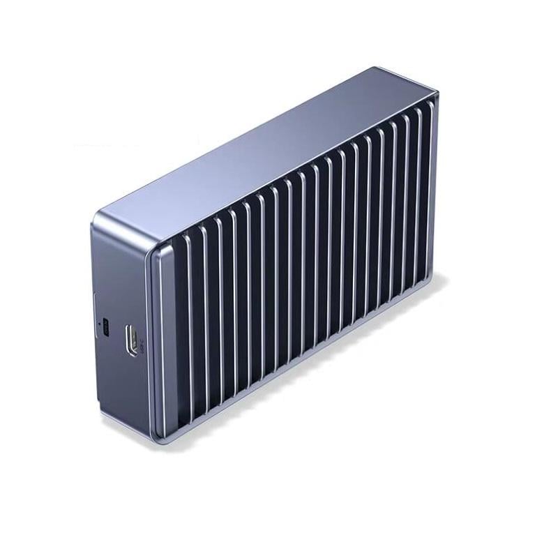 Внешний карман UGREEN D700 40Gbps для M2 SSD USB4 NVMe совместим с Thunderbolt для Mac Mini M4 и MacBook Pro Grey (55316)