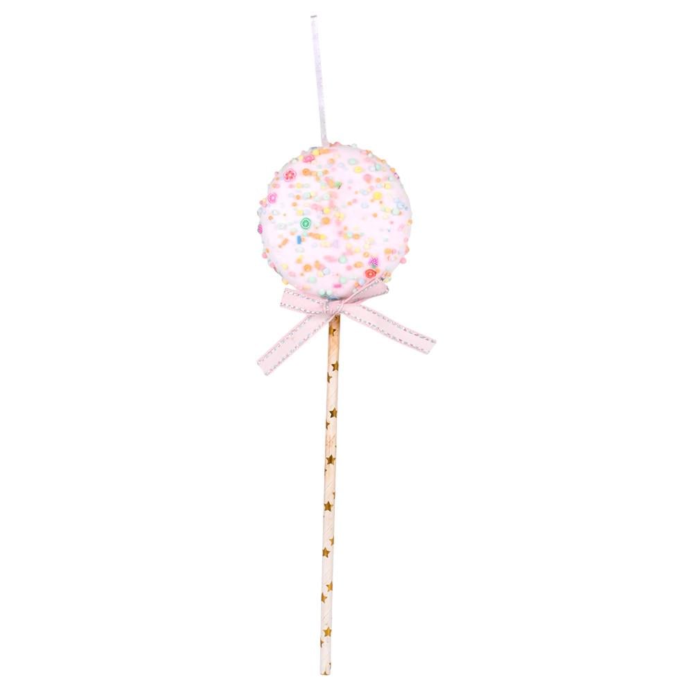 Подвеска новогодняя Candy R33880 24 см Розовый (30651713) Подвеска новогодняя Candy R33880 24 см Розовый (30651713)