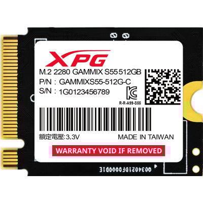 SSD-накопитель ADATA XPG Gammix S55 512GB M.2 2230 (SGAMMIXS55-512G-C)