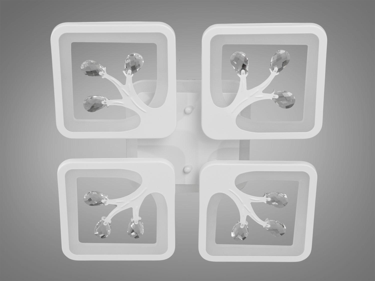 Люстра светодиодная 85W Белый (S8157/4WH LED 3color) - фото 4