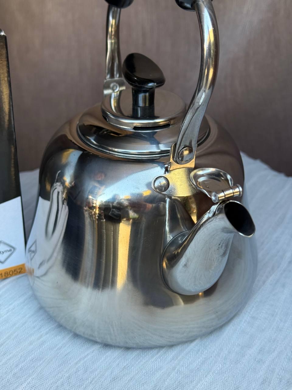 Чайник Edenberg из нержавеющей стали с фильтром-сеточком 1,5 л (EB-18052) - фото 3