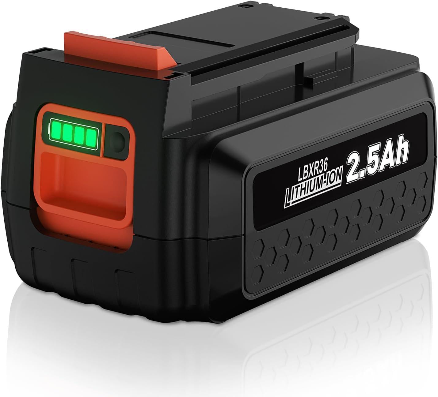 Аккумулятор для Black&Decker 36/40V LBXR36 2500 mAh Li-ion Аккумулятор для Black&Decker 36/40V LBXR36 2500 mAh Li-ion