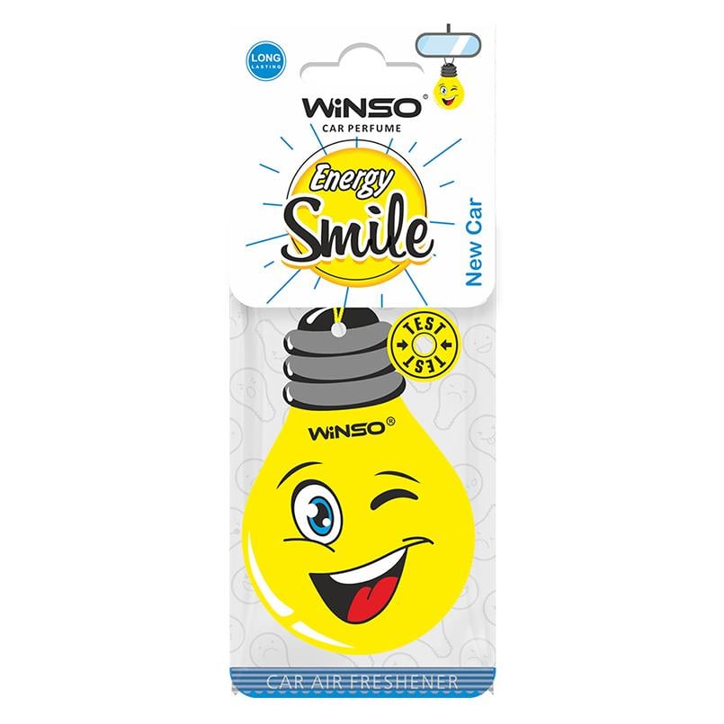 Ароматизатор WINSO Energy Smile New Car (990350)