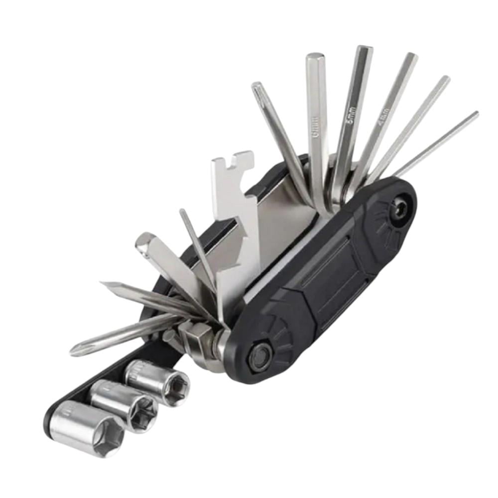 Мультитул для велосипеда Stenson VL97752 16в1 9х4,5 см Черный (26074995)