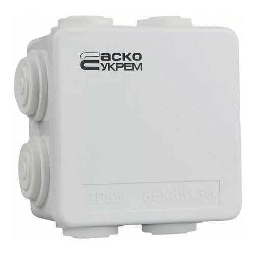 Розподільча коробка АСКО-УКРЕМ 85х85х50 IP44 (28679862) Розподільча коробка АСКО-УКРЕМ 85х85х50 IP44 (28679862)