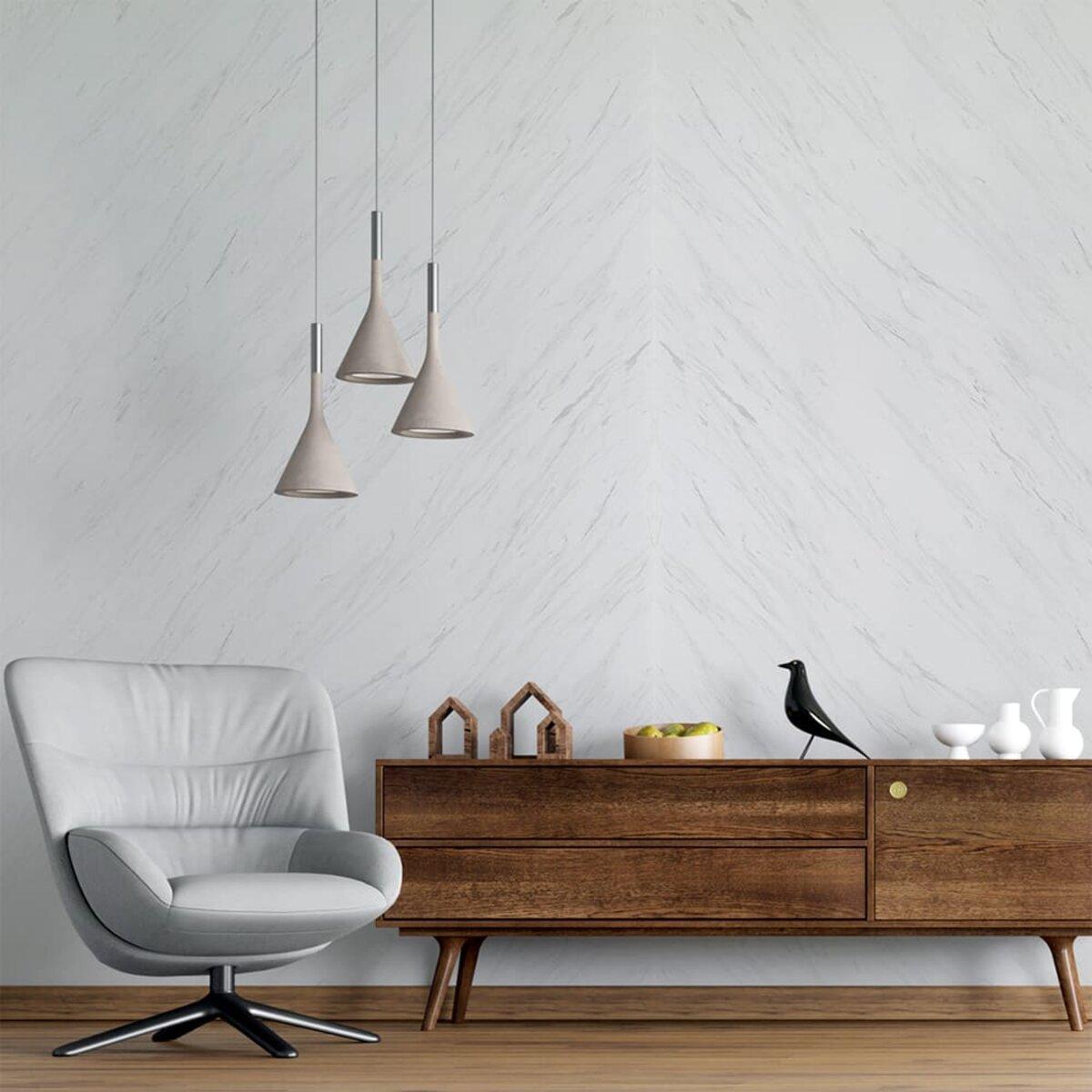 Плита декоративна ПВХ 1,22 м х2,44 м х3 мм Білий мармур (SW-00001399) - фото 8 Плита декоративна ПВХ 1,22 м х2,44 м х3 мм Білий мармур (SW-00001399) - фото 8