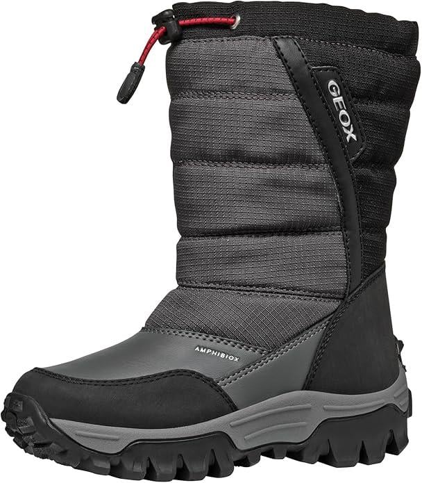 Сапоги зимние Geox Himalaya с Amphibiox р. 35 Anthracite Black (27841785)