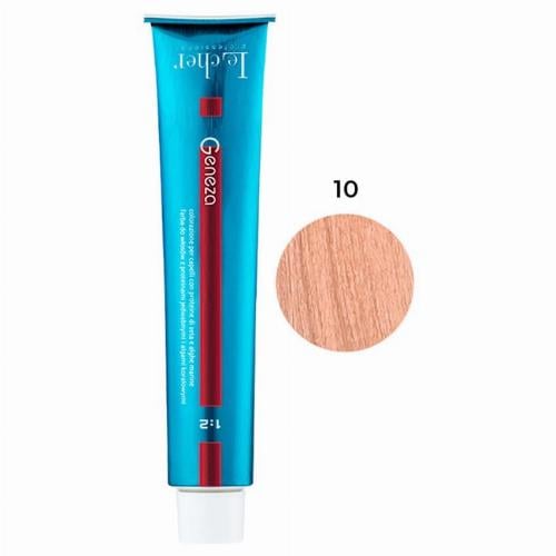 Крем-фарба для волосся професійна стійка аміачна Le Cher Geneza 100 мл 10 (10N) з протеїнами шовку (2502145404)