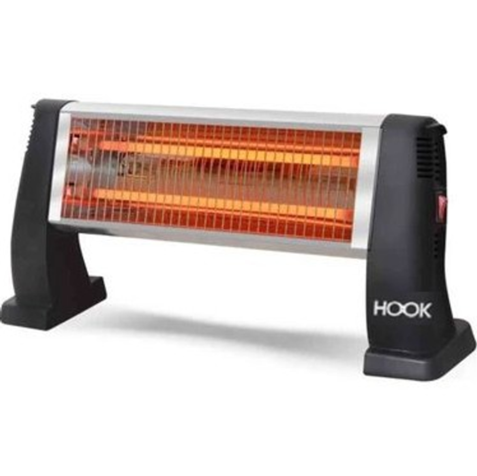 Инфракрасный напольный электрообогреватель HOOK HK406 кварцевый 1000W (29439956)