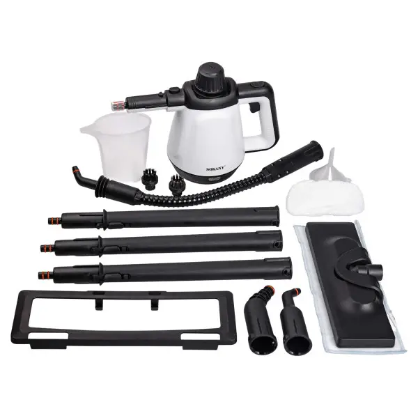 Пароочиститель Sokany SK-11047 с набором насадок 1200 Вт Белый (149-107-HP-UR-1) - фото 6 Пароочиститель Sokany SK-11047 с набором насадок 1200 Вт Белый (149-107-HP-UR-1) - фото 6