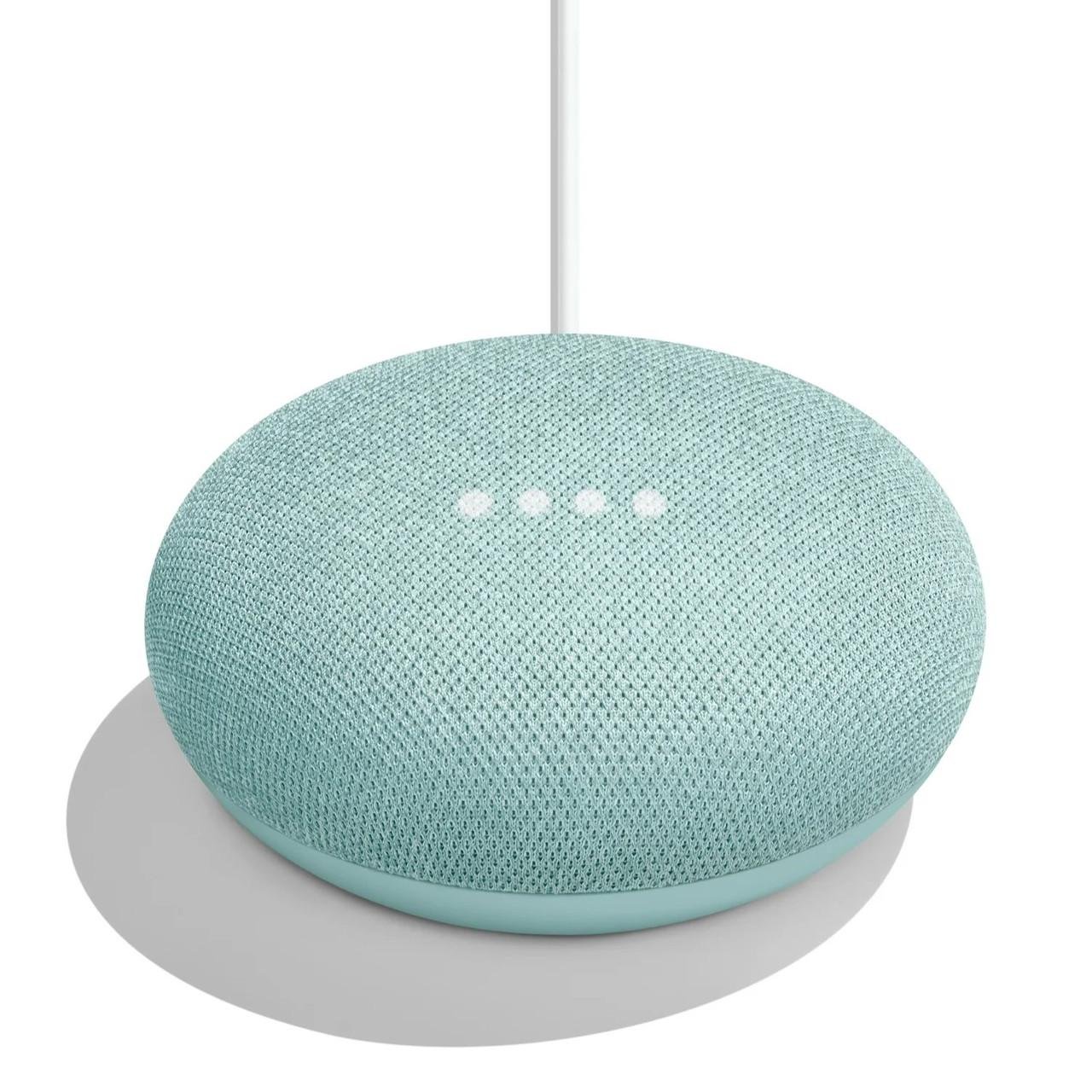 Розумна колонка Google Home Mini Aqua (GA00275) - фото 2 Розумна колонка Google Home Mini Aqua (GA00275) - фото 2