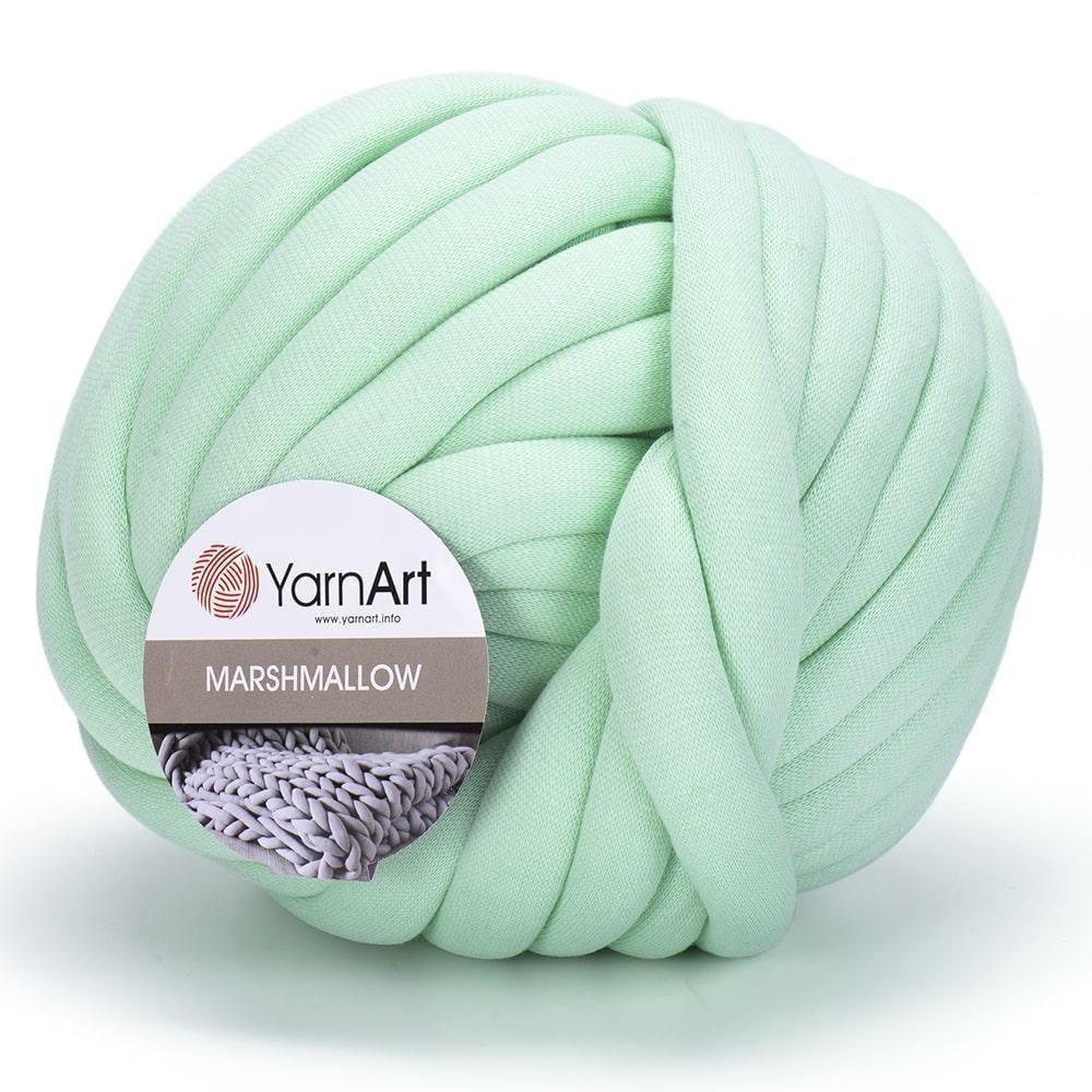 Пряжа трикотажная YarnArt Marshmallow толстая 750 г 30 м Бирюза №917 (2171405003)