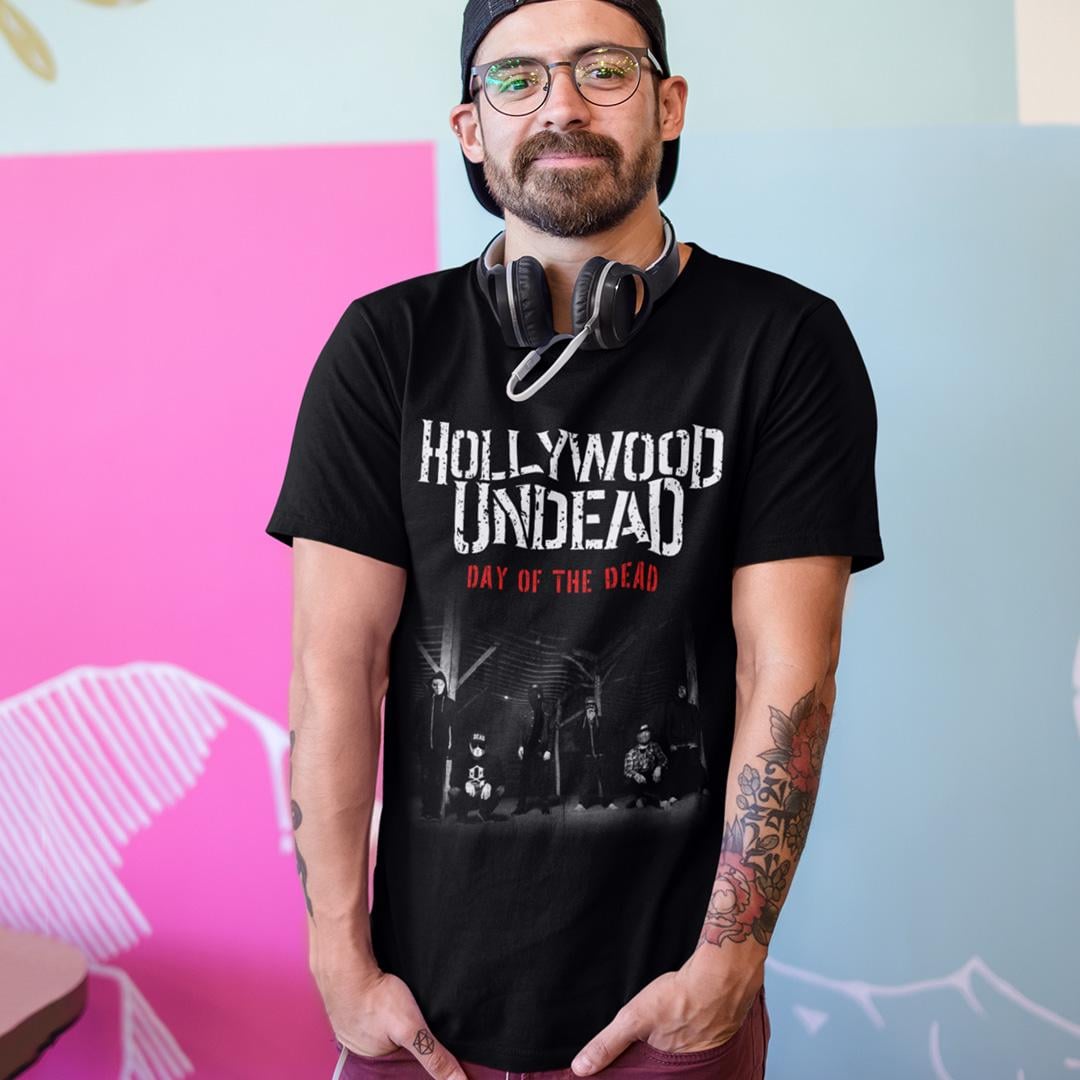 Футболка унисекс Hollywood Undead Day Of The Dead L Черный (00000002675)