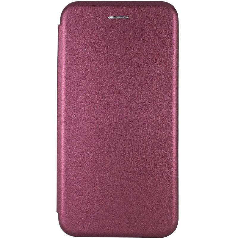 Протиударний шкіряний чохол (книга) Classy для Xiaomi Redmi 9C / 10A Бордовий