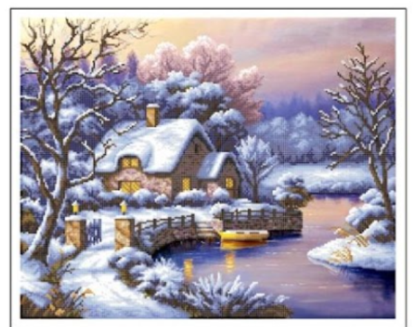 Бісерна заготовка для вишивання Зима ЗПП-007