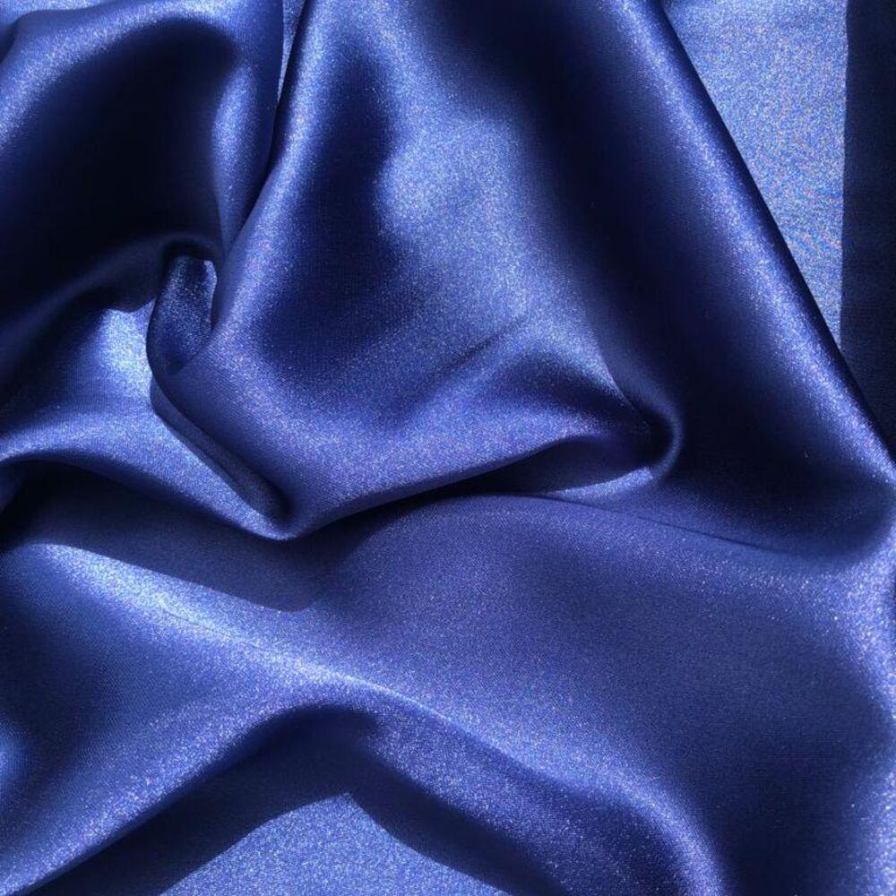 Ткань Атлас Isabella Navy