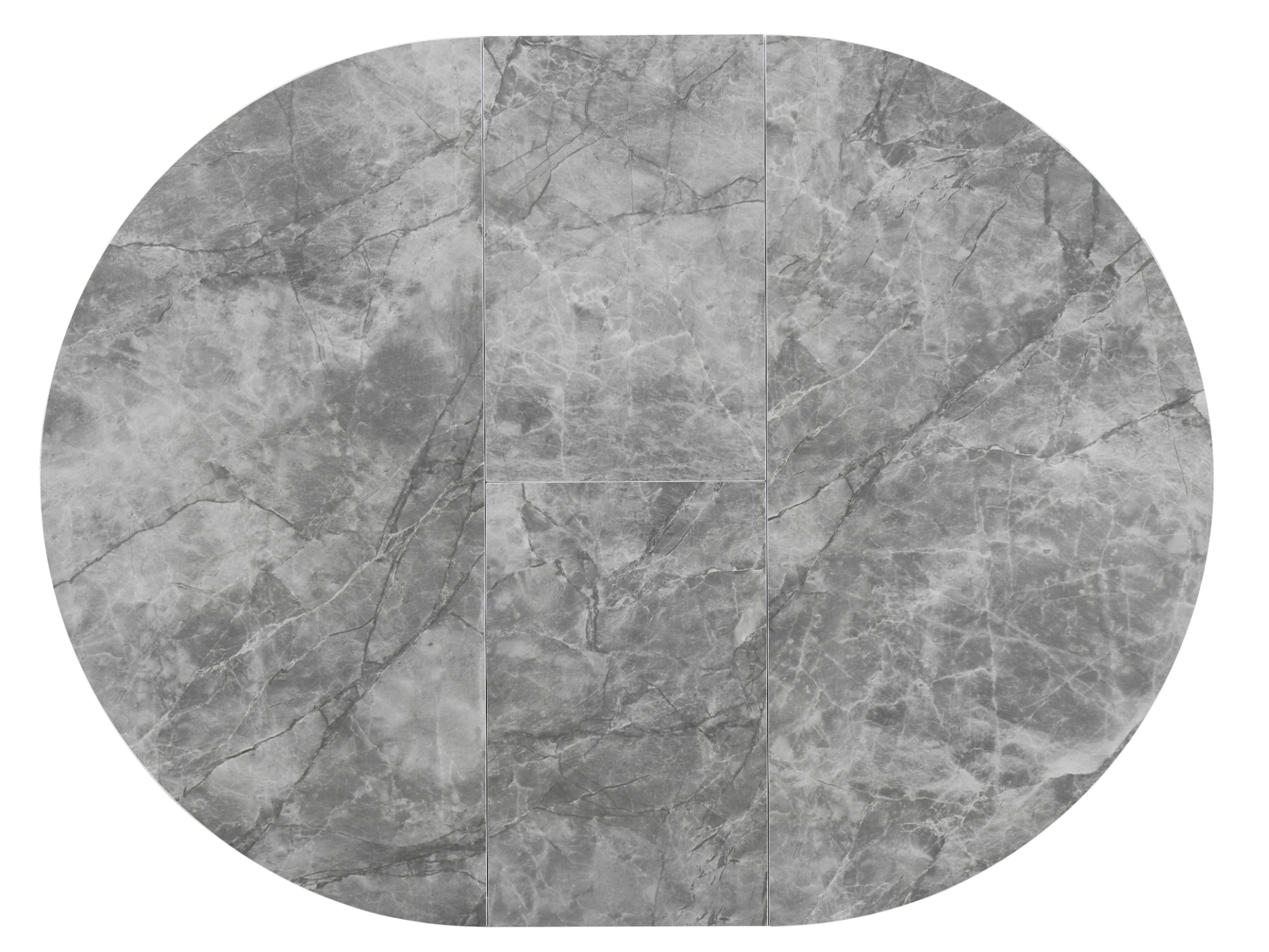 Обідній стіл круглий Vetro Mebel Офелія 1050/1380/760 мм Спайдер грей/Чорний (TML-1250) - фото 3 Обідній стіл круглий Vetro Mebel Офелія 1050/1380/760 мм Спайдер грей/Чорний (TML-1250) - фото 3