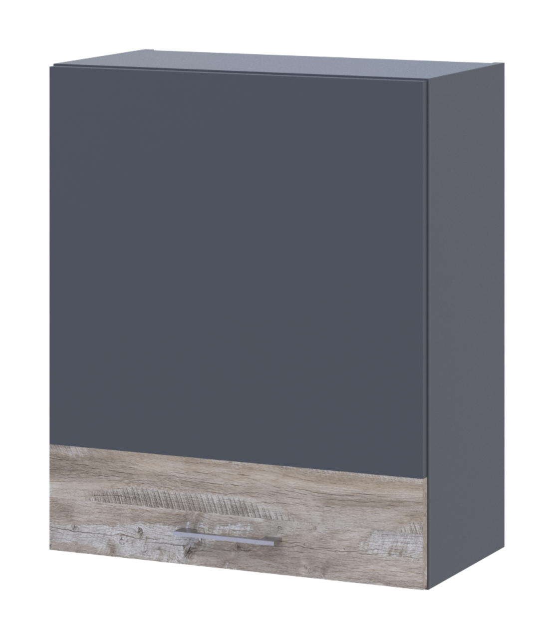 Кухня Doros Лея В72_Ш60 верхняя левая ДСП 60х31,6х72 см Графитовый/Клондайк (80359569.1)