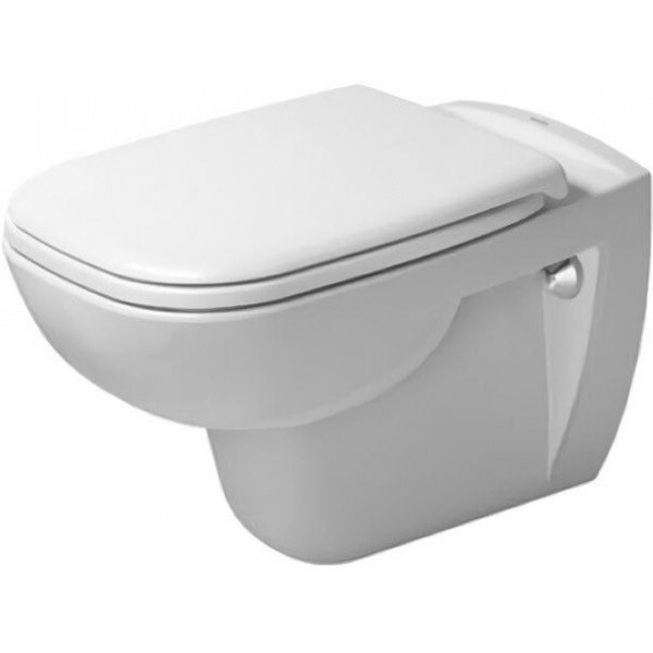 Унітаз Duravit D-Code Rimless 25700900002 + кришка 0067390000 (45700900A1)