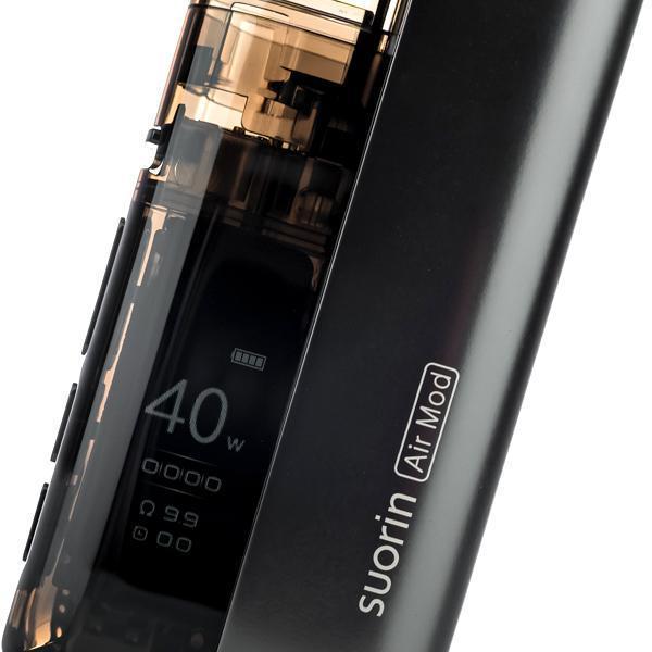 Под-система электронная сигарета Suorin Air Mod 40W Pod 1500mAh 3 мл Kit Black (sn1393) - фото 3