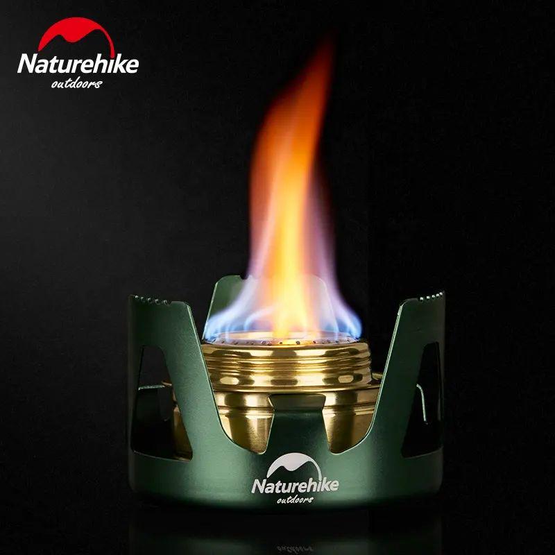 Горелка спиртовая Naturehike NH Alcohol Burner steel NH18L001-T Зеленый (12586339) - фото 5