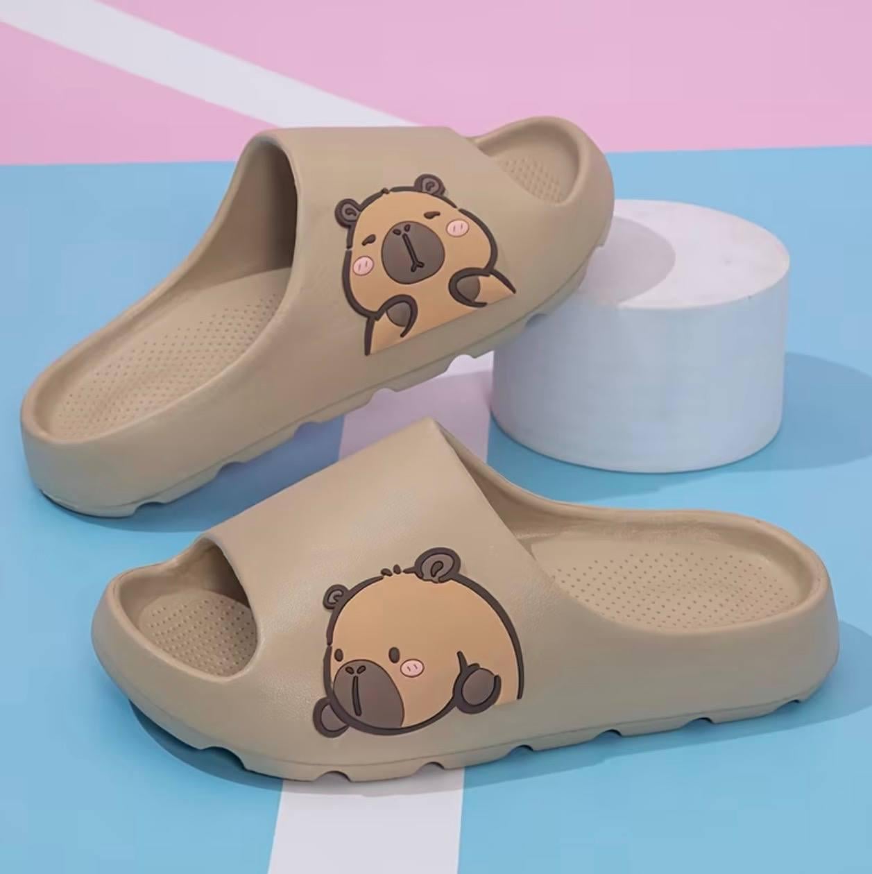 Шлепанцы унисекс Be Fashion р. 36/37 Бежевый (144118)