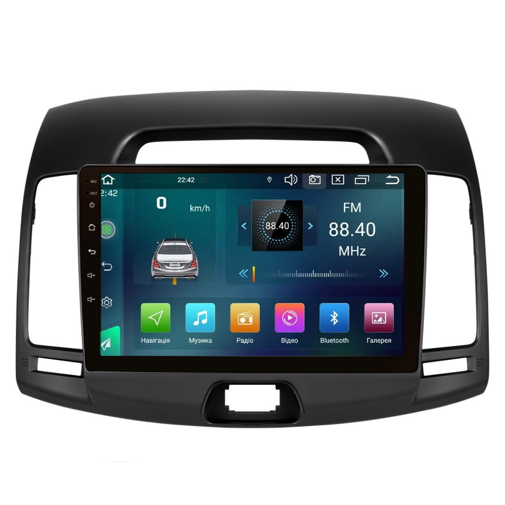 Магнитола штатная CYCLONE C9 CPL GSM Carplay 2/32 GB 4G для Hyundai Elantra 2006-2010 г. (AR-81085)
