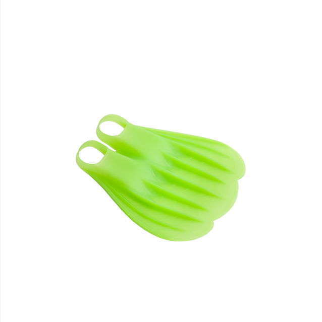 Ласты MadWave MONOFIN TURBO M074907 моноласты тренировочные с открытой пяткой р. 38/40 Салатовый (6936116101833)