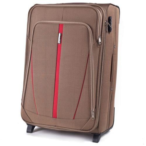 Валіза тканинна Wings 1706-2к M Пісочний