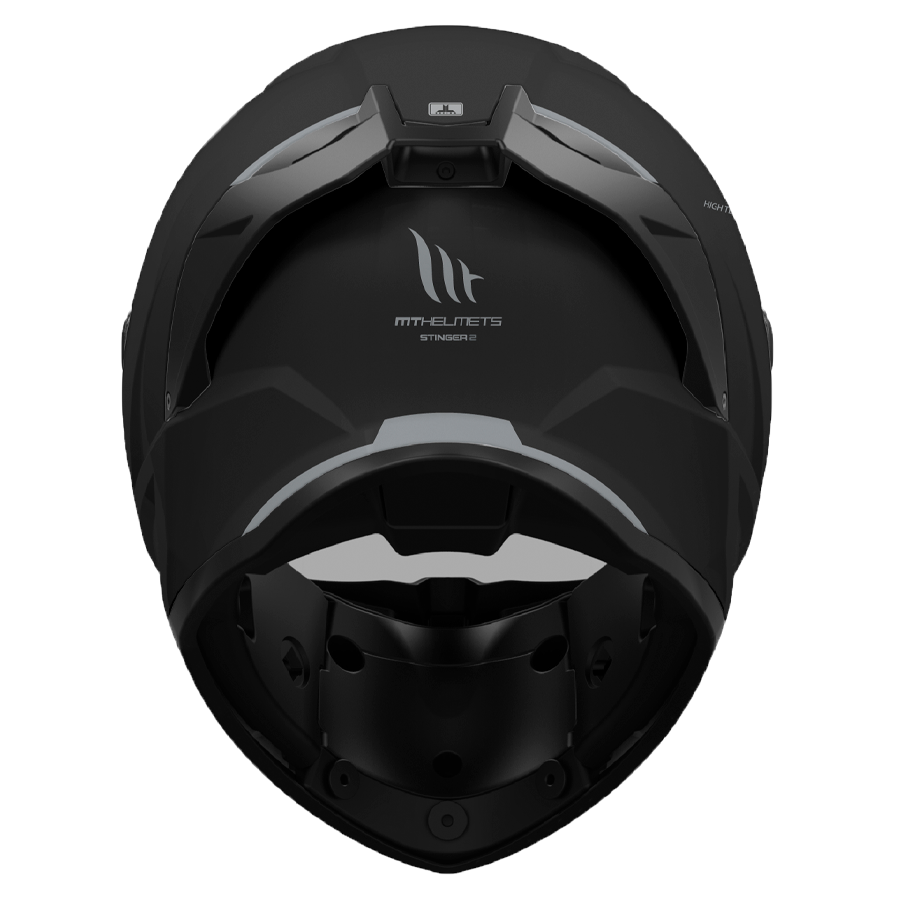 Мотошлем MT HELMETS STINGER 2 A11 NEW Solid L Matt Black (41638) - фото 3