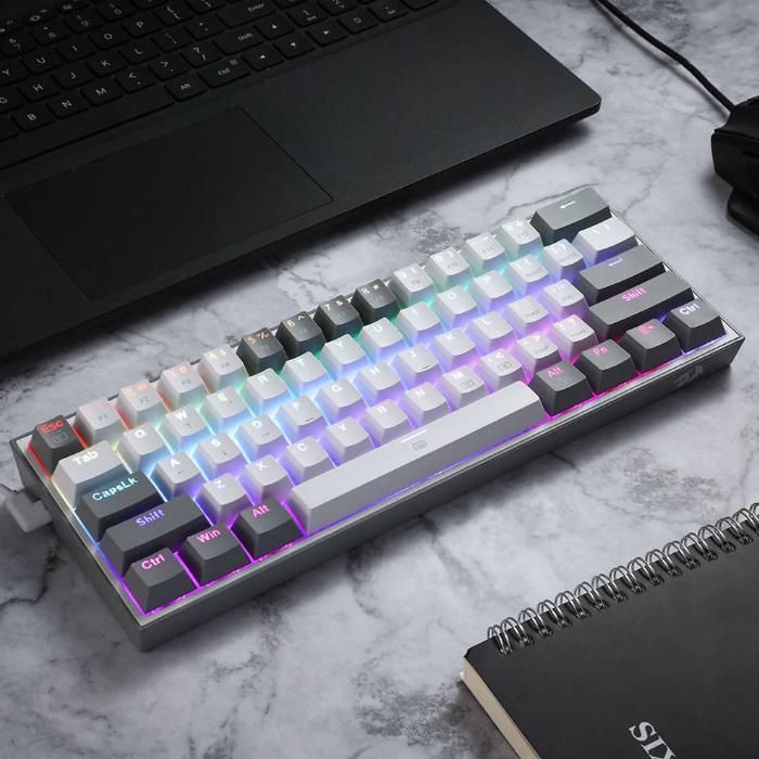 ᐉ Клавиатура Redragon Fizz K617 RGB USB механическая/проводная • Купить ...