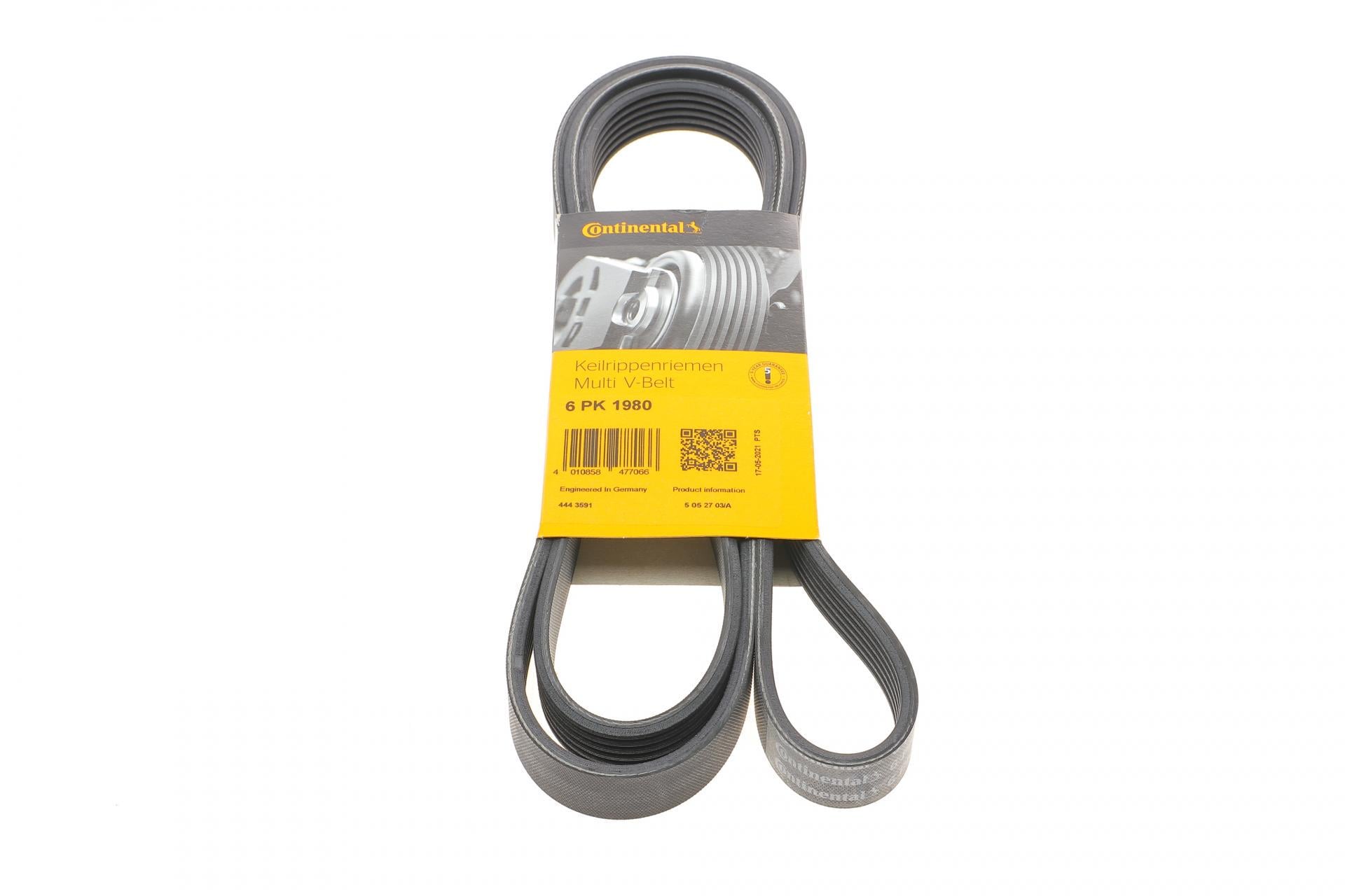 Ремень генератора Continental для MB OM601/602 +PS (6PK1980)
