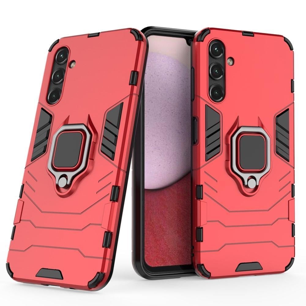 Противоударный чехол Samsung Galaxy A24 A245 (подставка кольцо) Red (32645-2D)