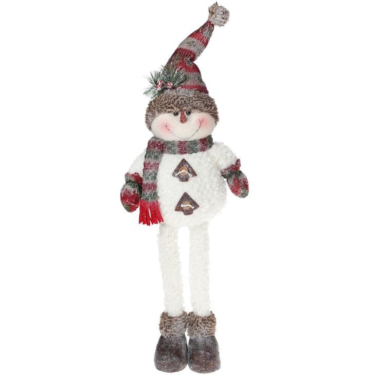 Мягкая игрушка новогодняя BonaDi Снеговик (778-289)