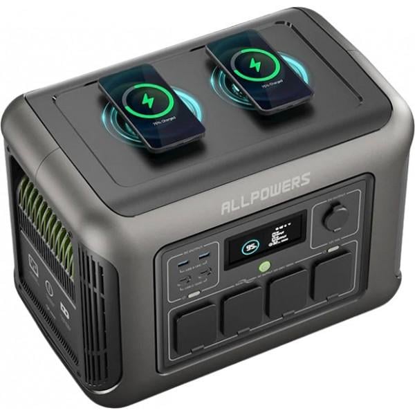 Зарядная станция ALLPOWERS R1500 APP Control Wi-Fi Bluetooth 1800 W/1152 Wh