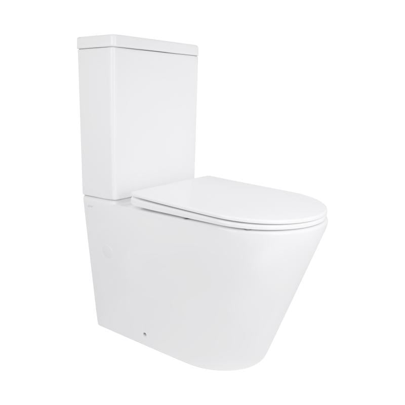 Компакт Qtap Stork/Swan безобедочный с сиденьем Soft-close QT15222178W (2622383670) Компакт Qtap Stork/Swan безобедочный с сиденьем Soft-close QT15222178W (2622383670)