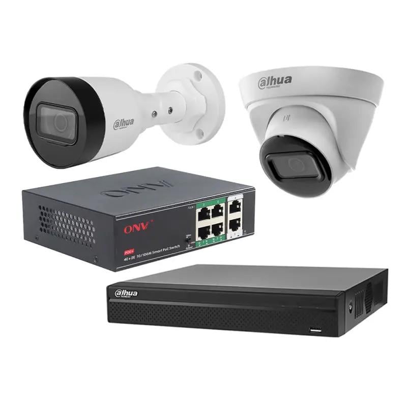 Комплект IP видеонаблюдения Dahua KIT-DH125 уличный