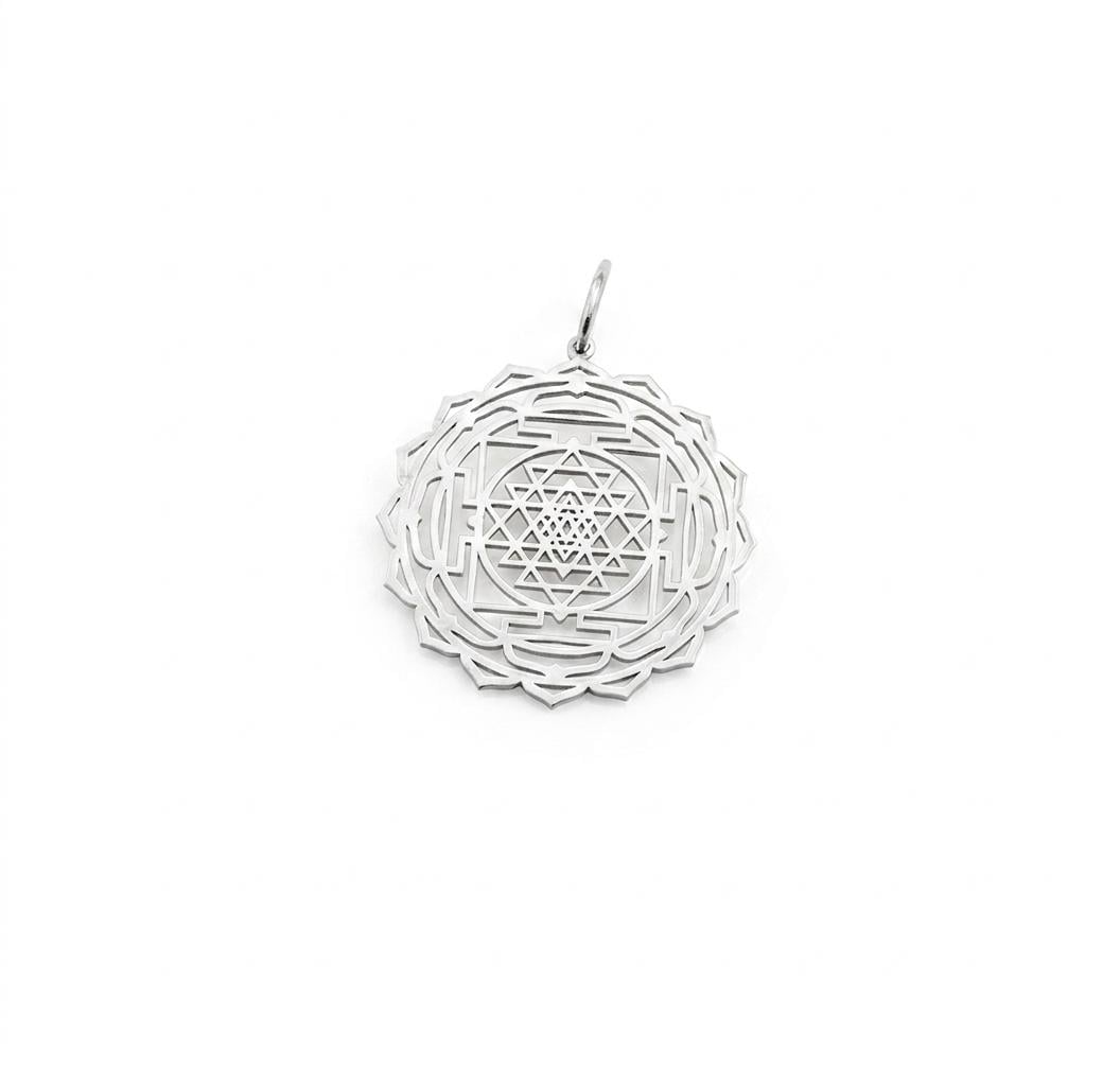 Кулон оберег из серебра Maxi Silver 7292 Шри Янтра Мандала (87292)