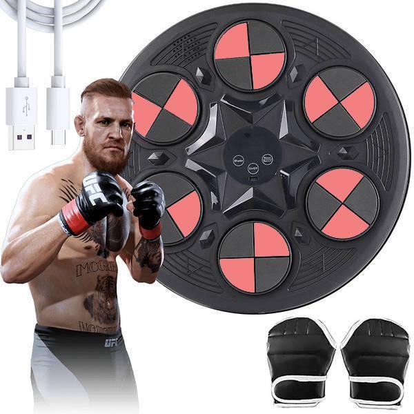 Тренажер для бокса на стену с подсветкой с перчатками RGB USB (63fb05b1) - фото 4 Тренажер для бокса на стену с подсветкой с перчатками RGB USB (63fb05b1) - фото 4