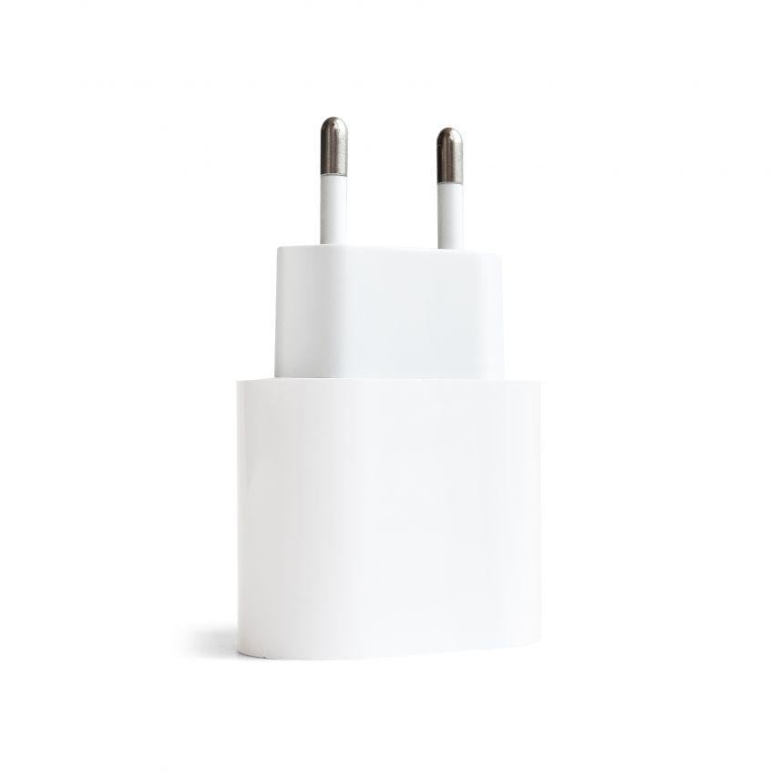 Зарядное устройство сетевое для Apple iPhone A2347 PD/20 W White High Quality carton box logo