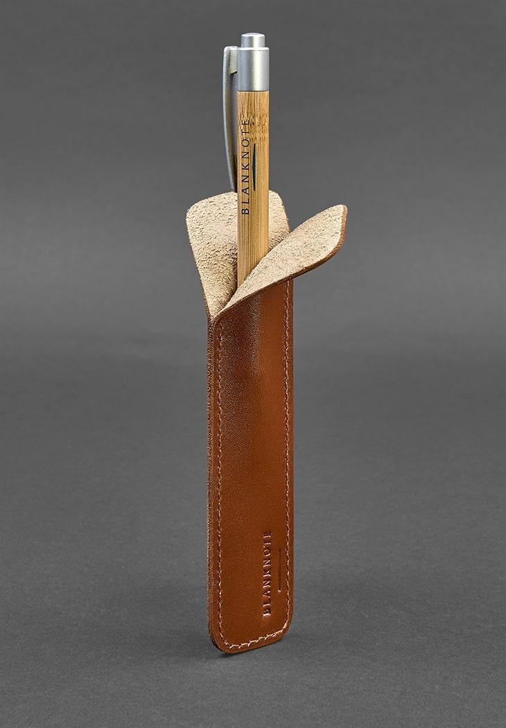 Чохол шкіряний для ручки 2.0 Світло-коричневий (A-026800) - фото 3 Чохол шкіряний для ручки 2.0 Світло-коричневий (A-026800) - фото 3