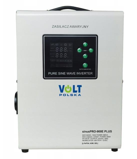 Блок аварійного живлення Volt Polska SINUS PRO 900 E PLUS 12/230 V 600/900 W (2337939323)