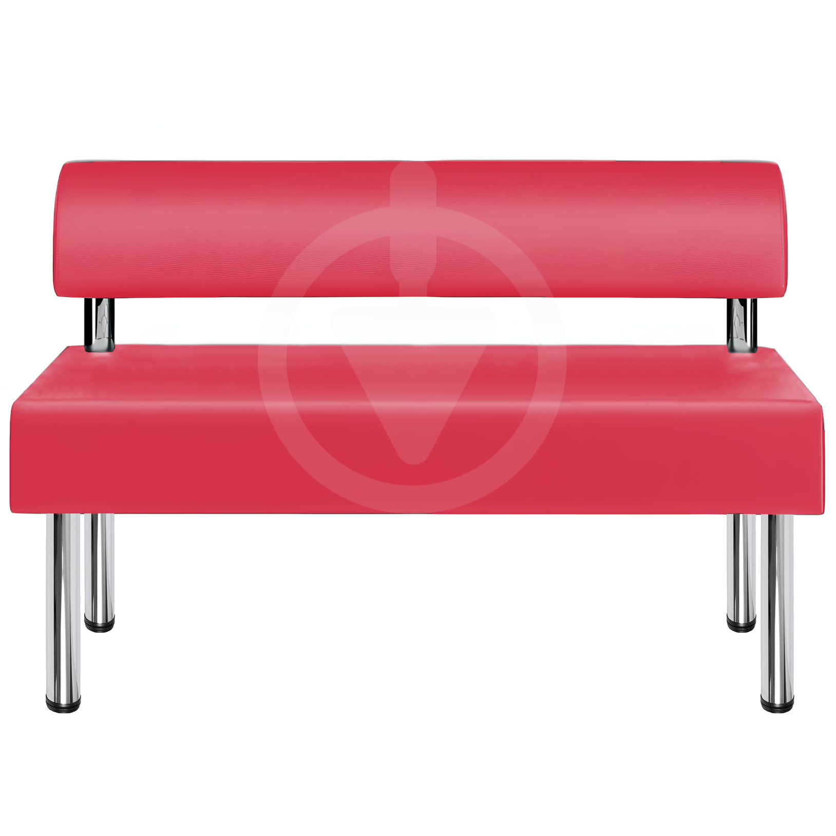 Диван офисный AVVS tech для ожидания/приемной 120 см Красный (noga25-75x120-red) - фото 2 Диван офисный AVVS tech для ожидания/приемной 120 см Красный (noga25-75x120-red) - фото 2